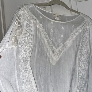 Lovestitch Cotton Top with Adjustable Sleeves